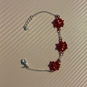 Avon Christmas Bow Bracelet